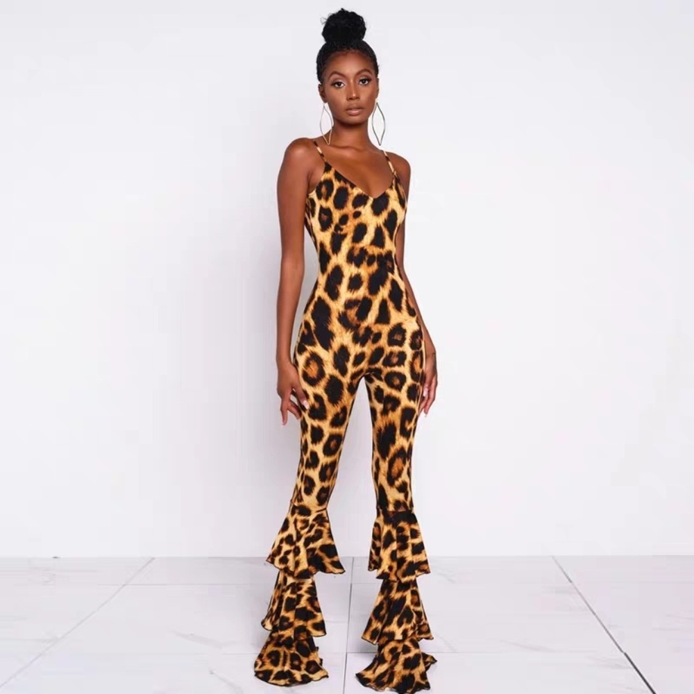 Preautumn new style individual leopard print